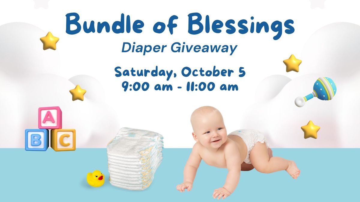 Bundle of Blessings Diaper Giveaway