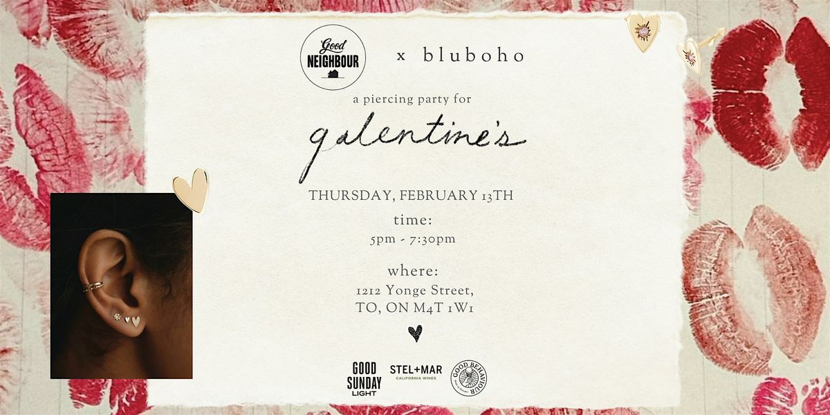 Galentine's Day with Good Neighbour x bluboho