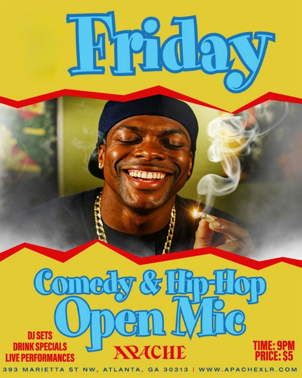 Bye Felicia! Friday Comedy Open Mic
