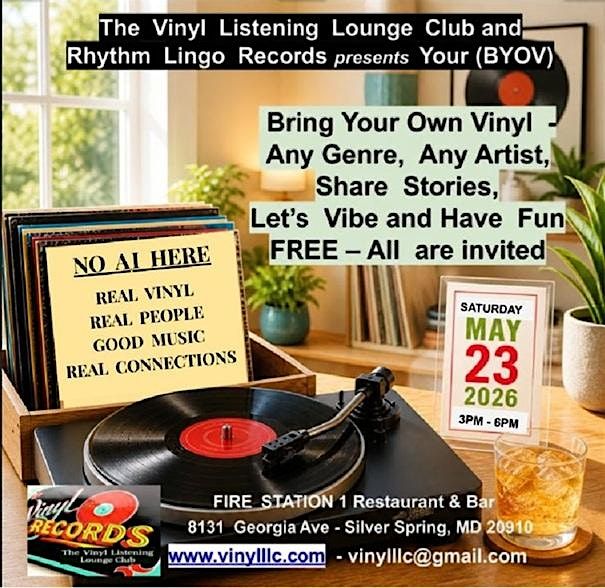 A Spring Vinyl Listening BYOV Session