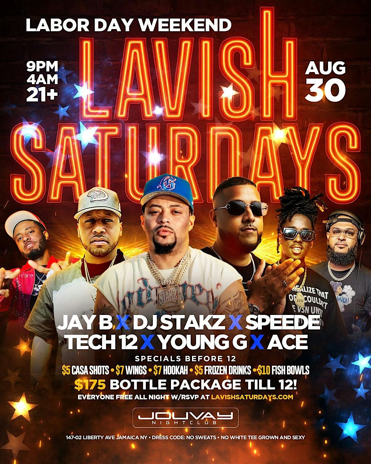 Lavish Saturdays @ Jouvay Nightclub in #Queens