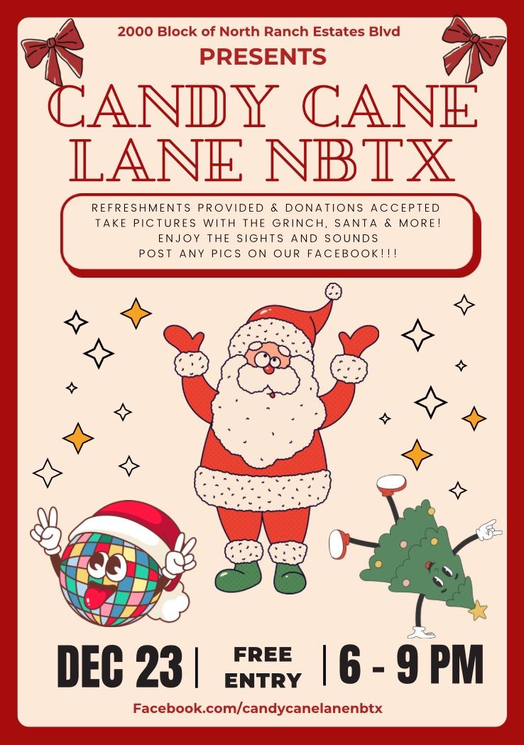 Candy Cane Lane, NBTX