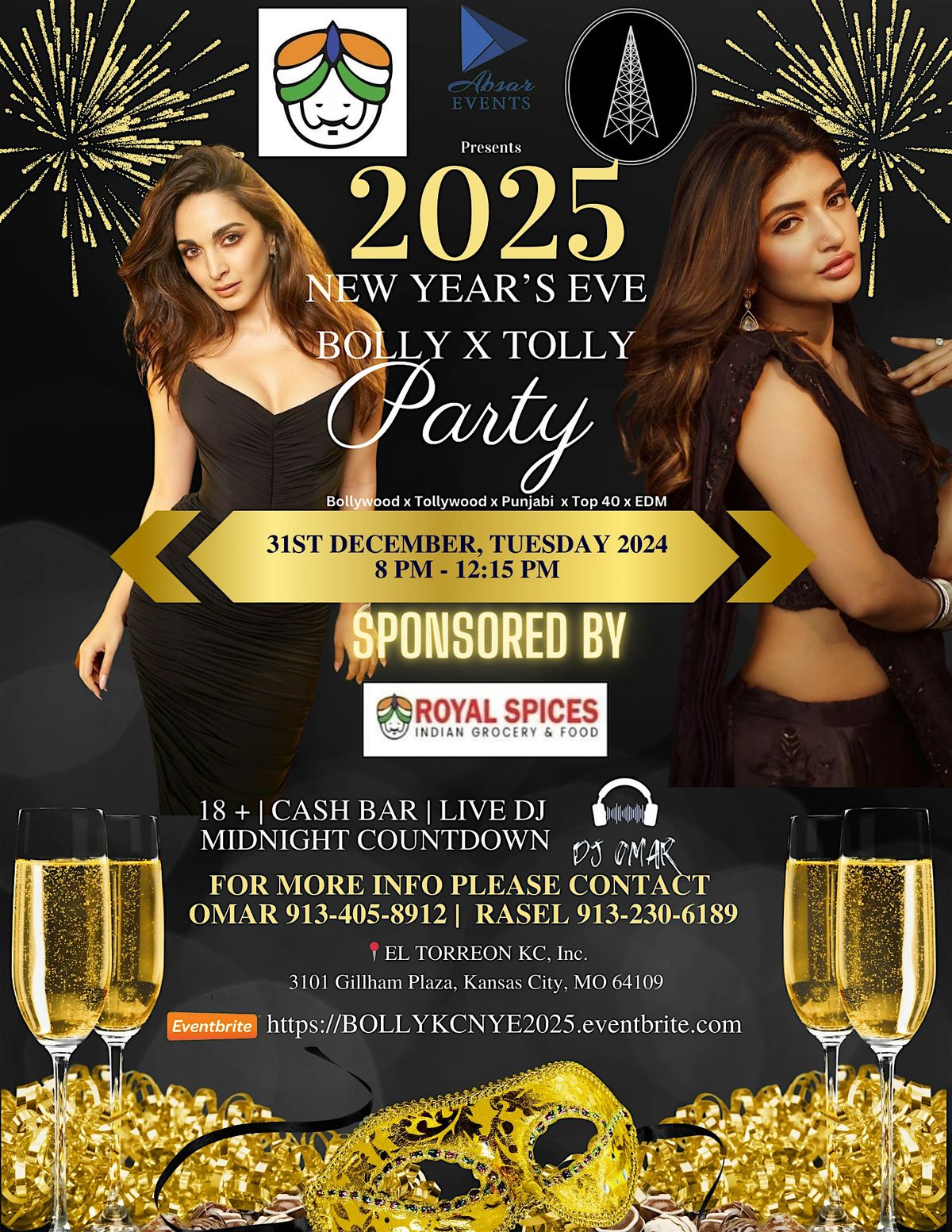 NYE BOLLY X TOLLY KANSAS CITY PARTY