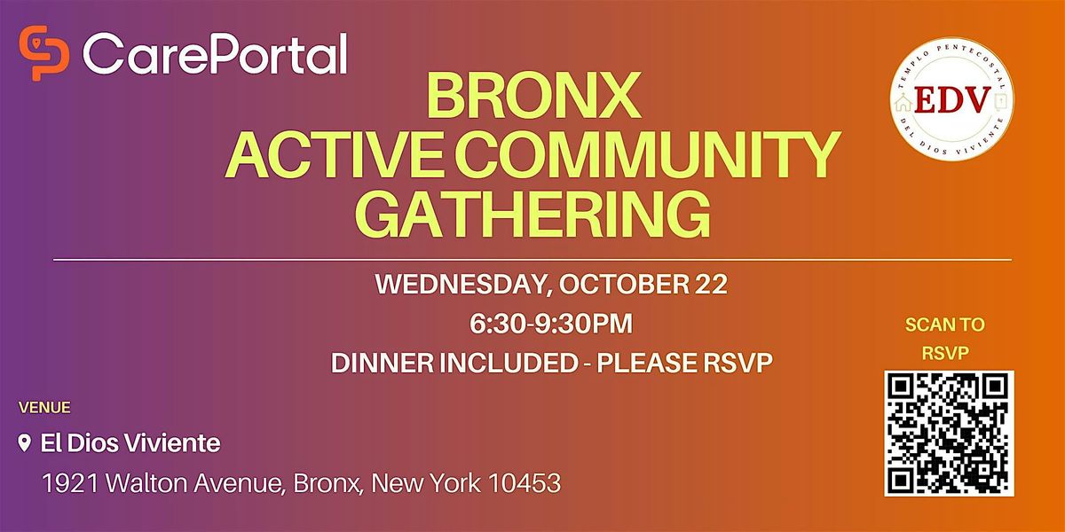 CarePortal Bronx Active Community Gathering OCTOBER 2025