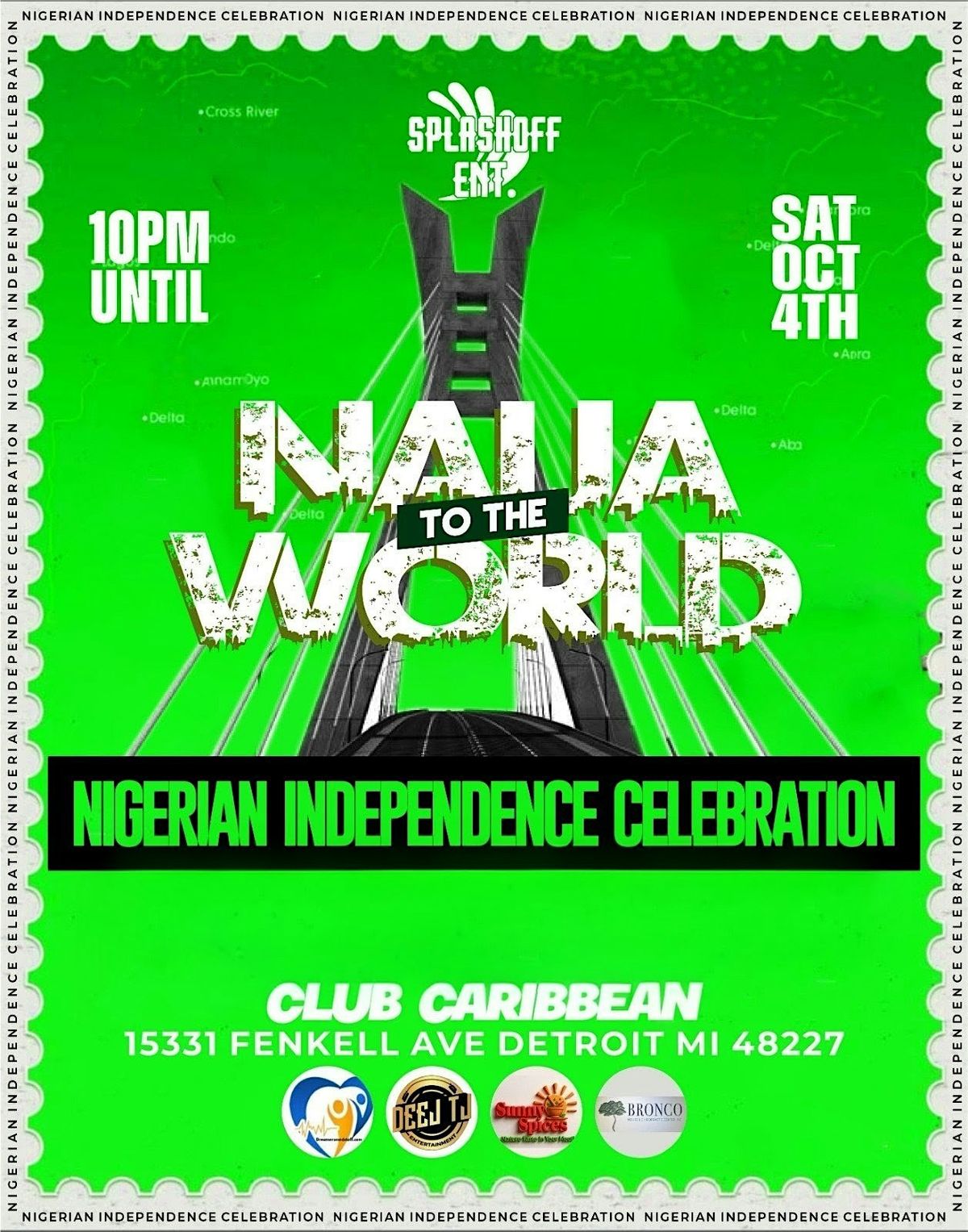 NAIJA to the WORLD. Nigerian @65 Independence celebration