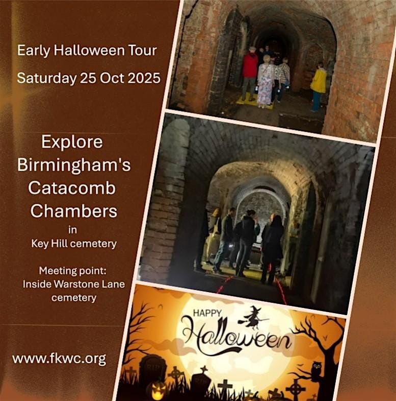 In the Shadows ,Key Hill Catacombs Tour, during Halloween