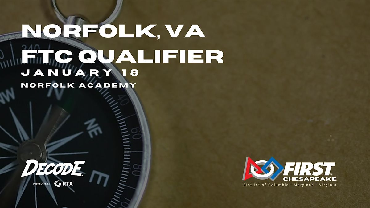 Norfolk FTC Qualifier