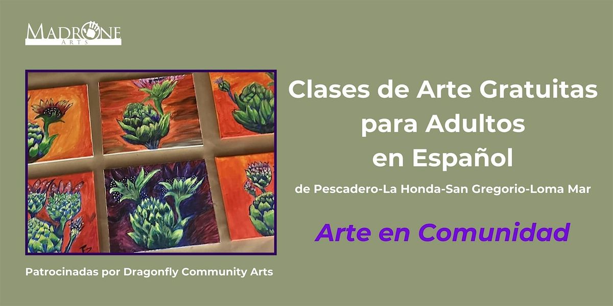 Arte en Comunidad: Clases de Arte Gratuitas para Adultos en Espa\u00f1ol