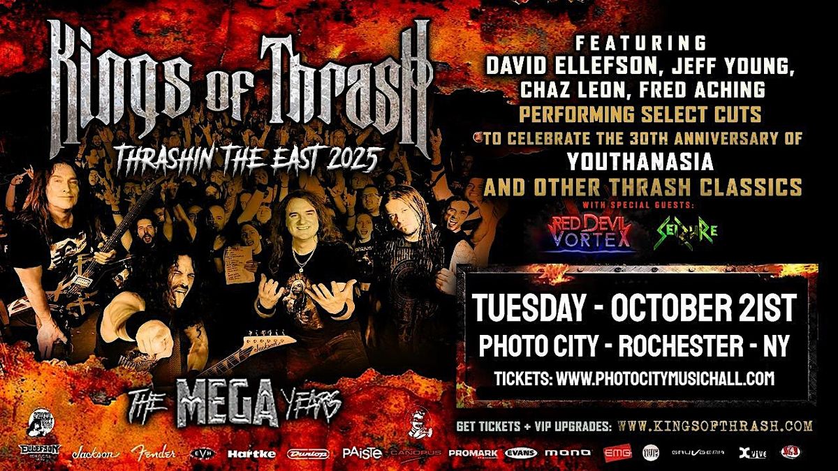 Kings Of Thrash (David Ellefson & Jeff Young ex Megadeth) - Rochester, NY