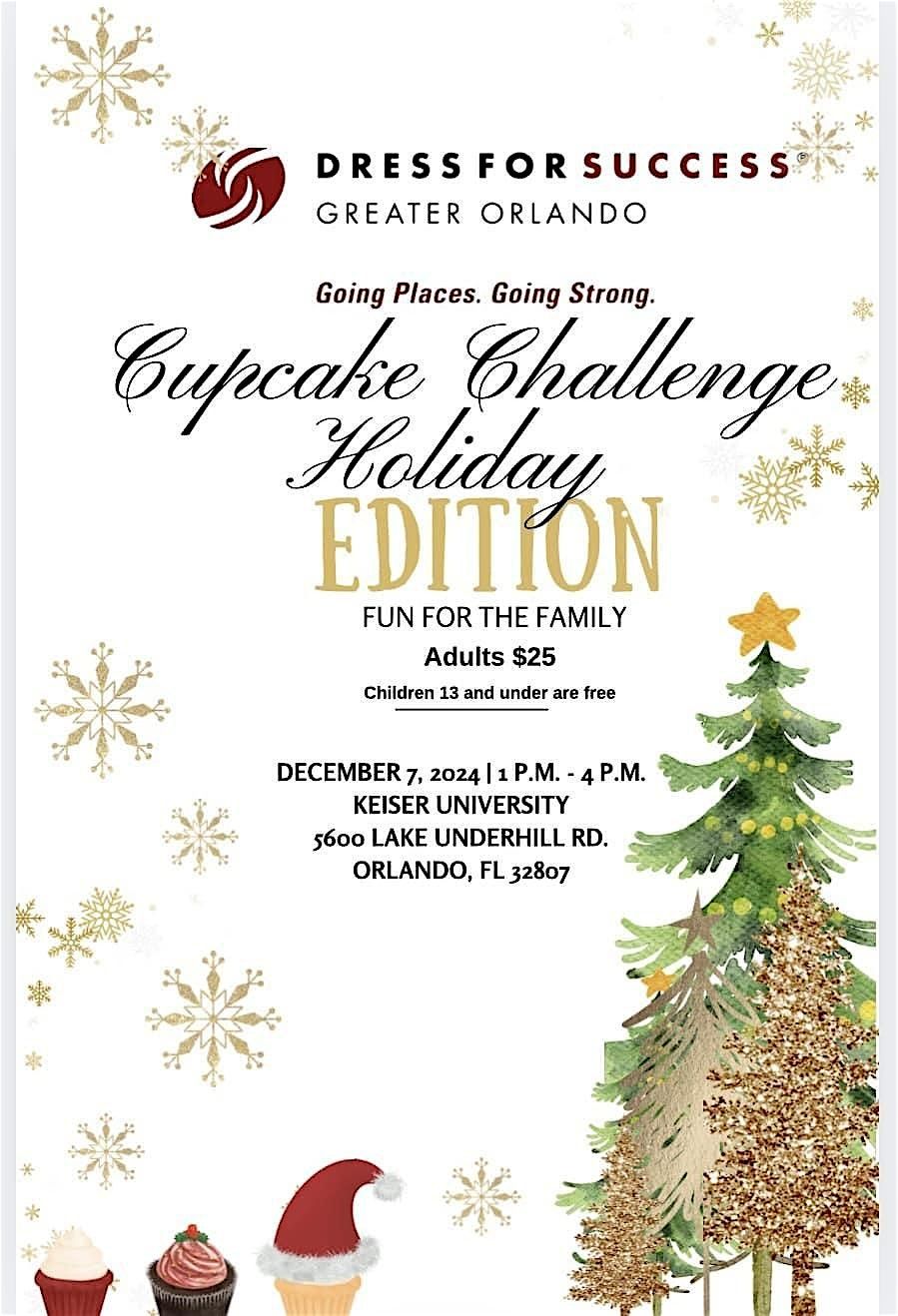 Dress for Success Greater Orlando - Cupcake Challenge Holiday Edition