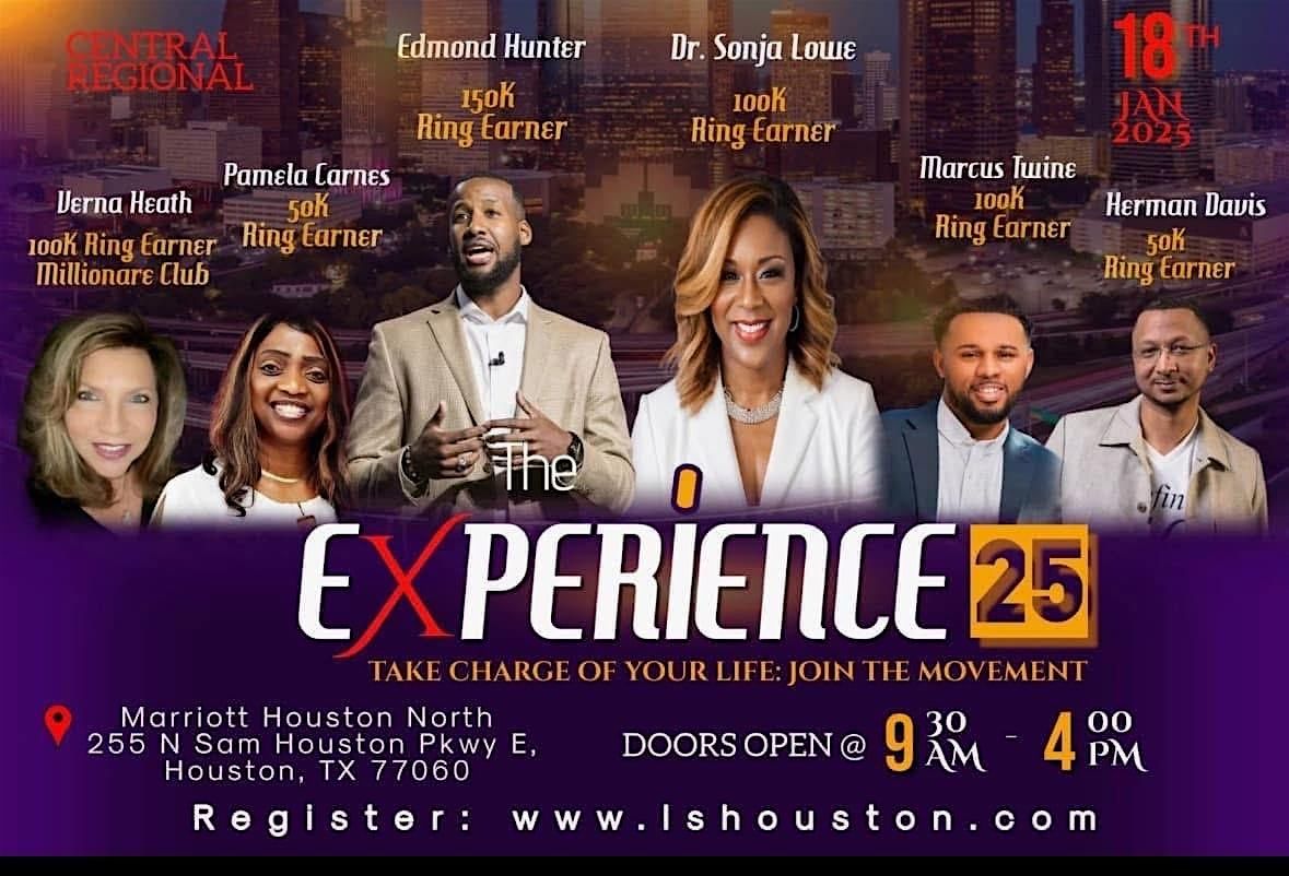 The Experience 2025 Take Charge of Your Life Join The Movement