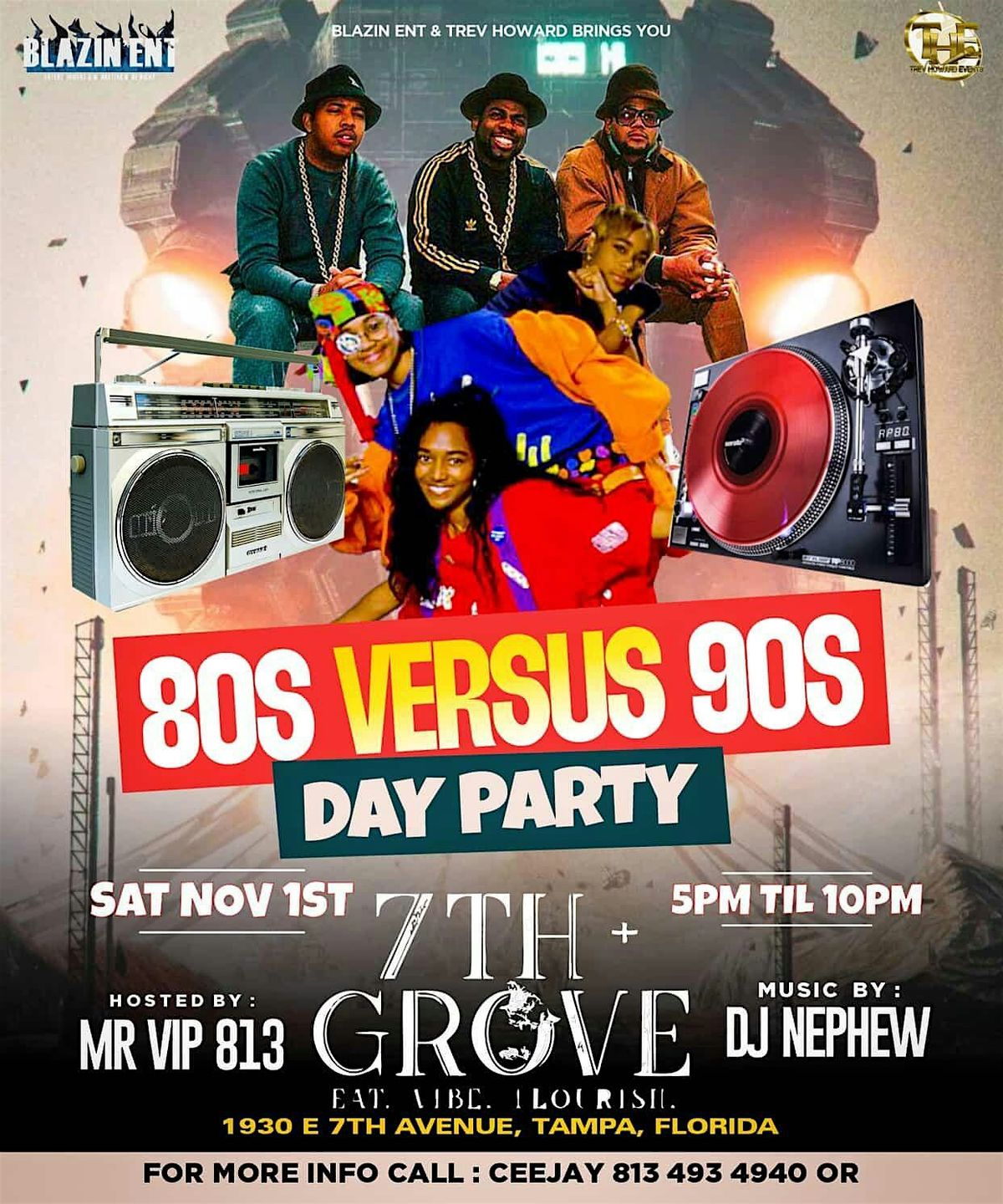 Grown Folks Only Day Party (80's vs 90's Edition)