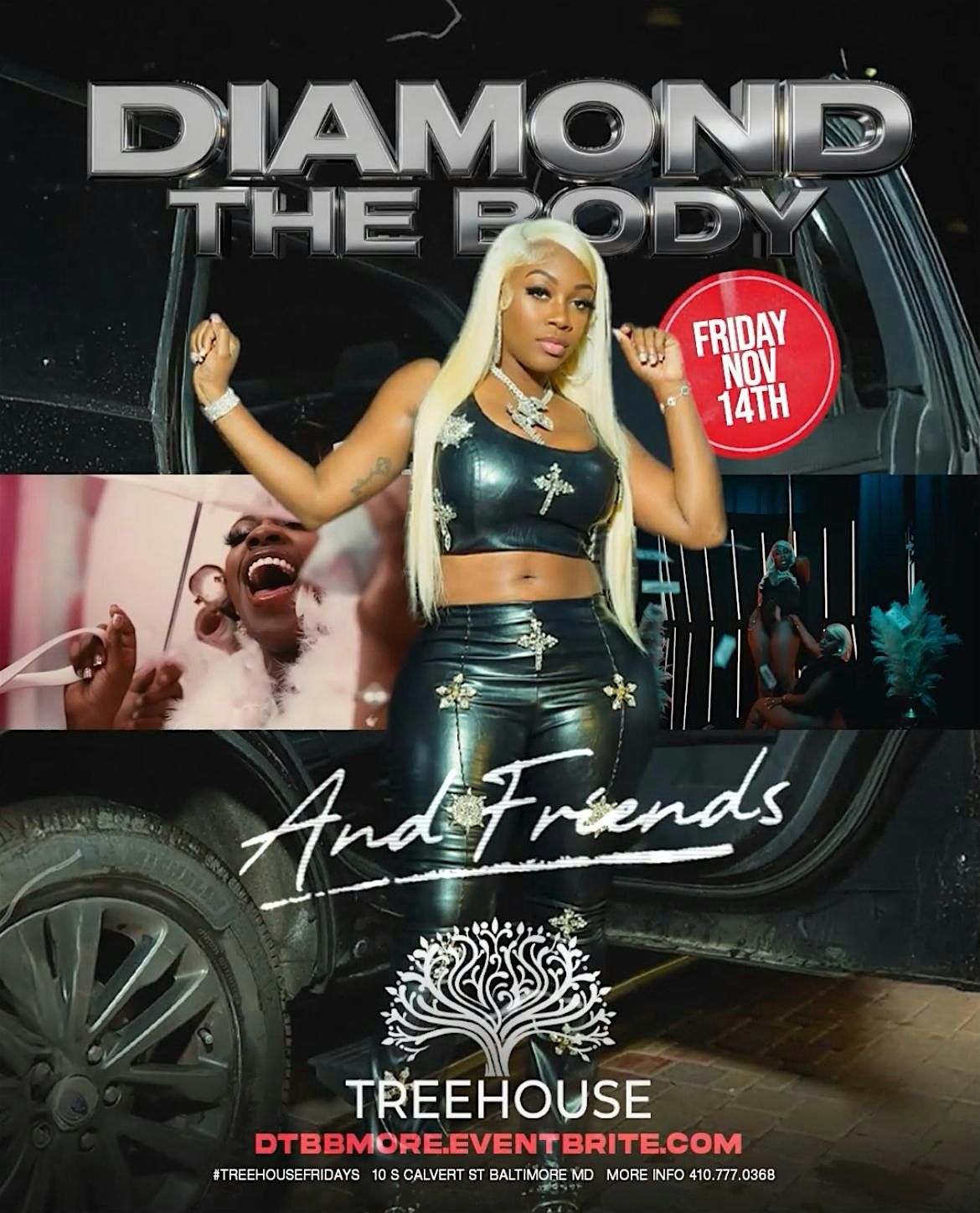 Diamond the Body hosts at Treehouse