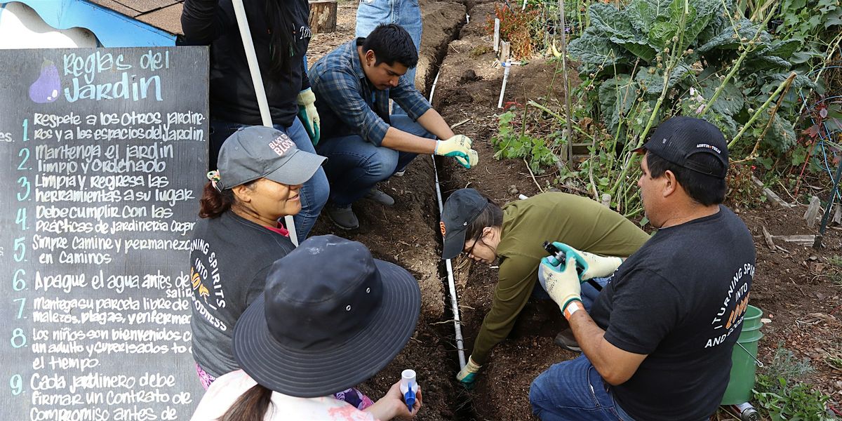 Community Garden Volunteer Workday\/ Jornada Voluntaria de Jardiner\u00eda