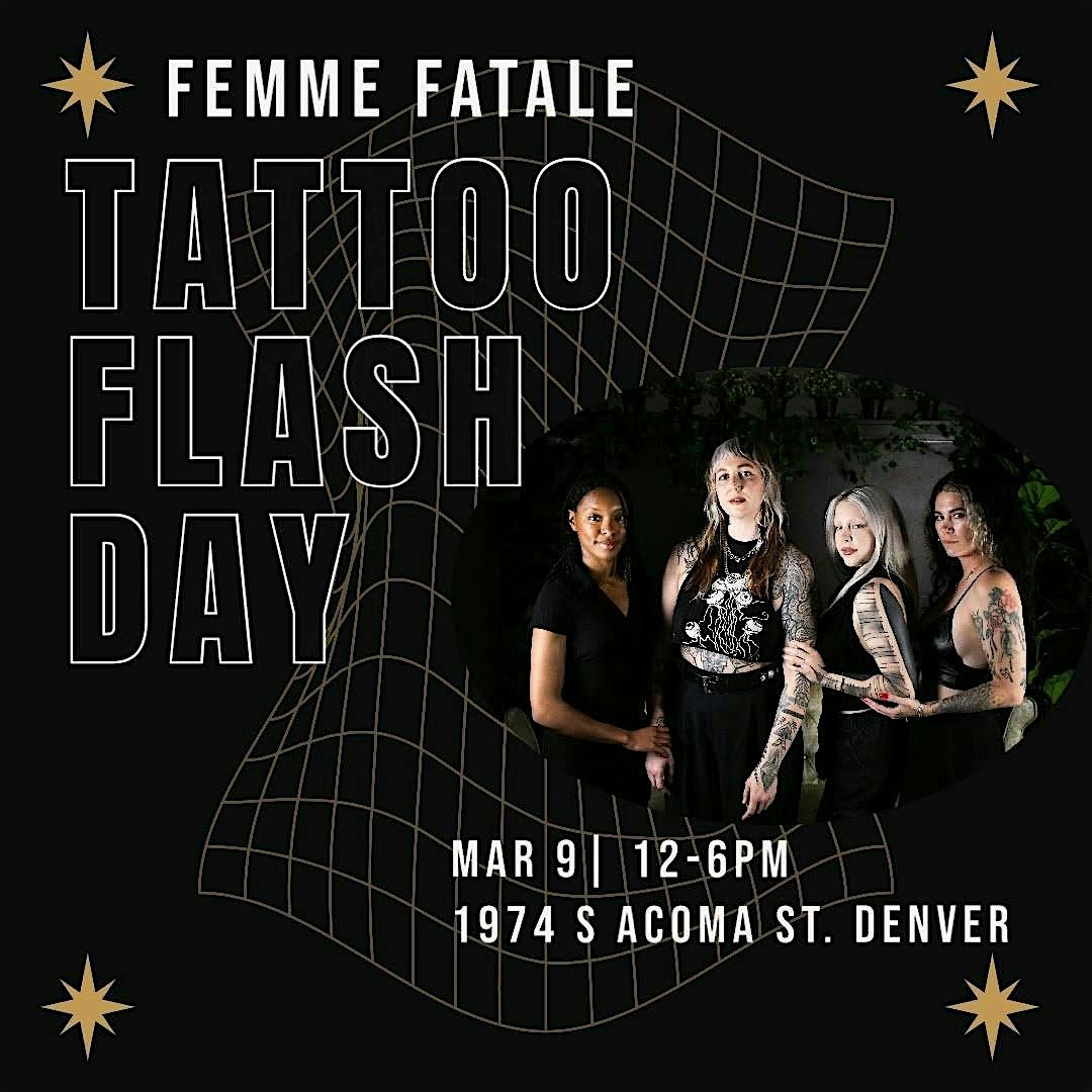 FEMME FATALE FLASH TATTOO DAY