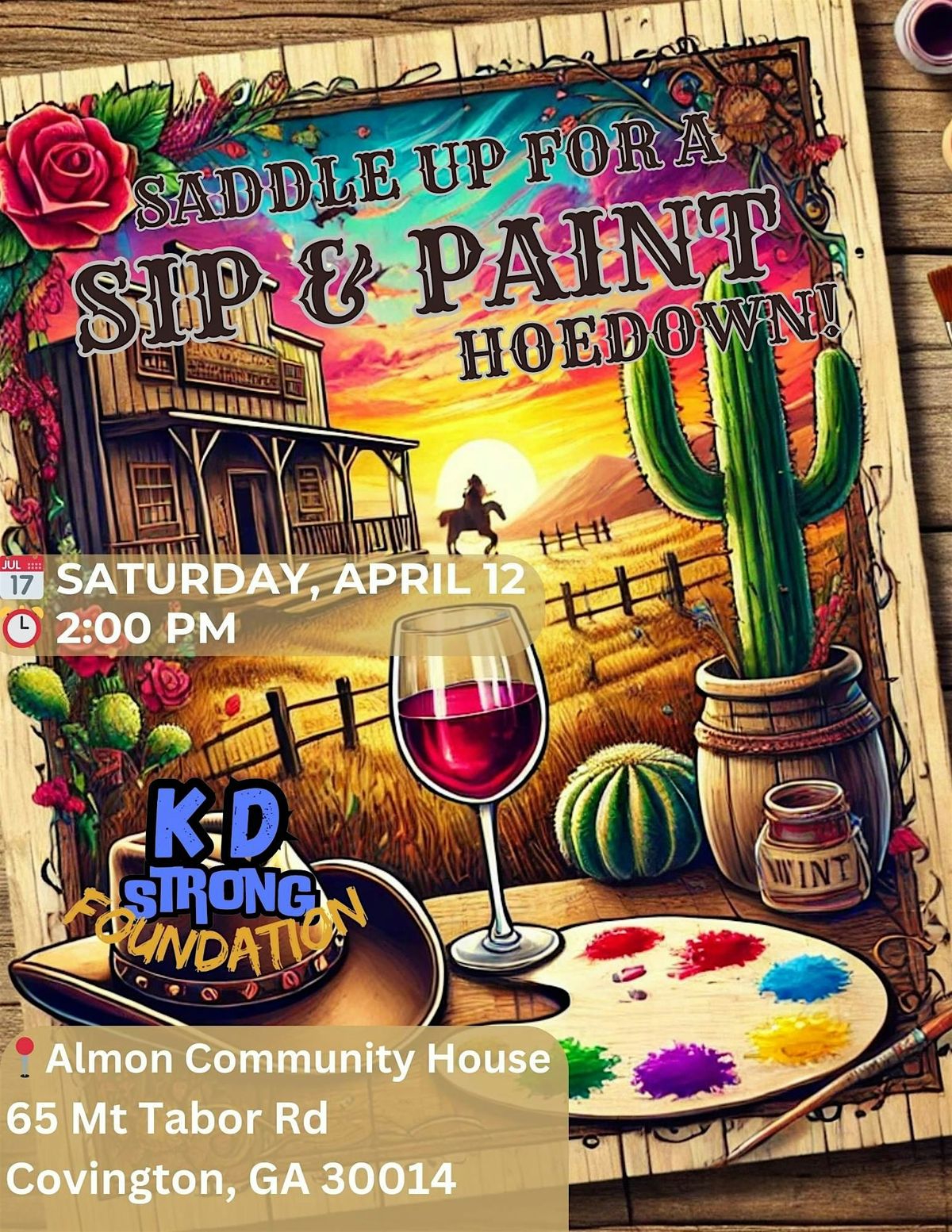 Sip & Paint Hoedown!