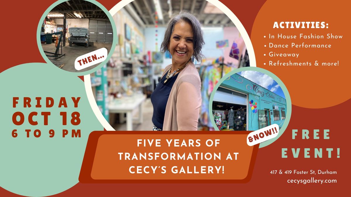 Cecy's Then & Now: Celebrating 5 Years