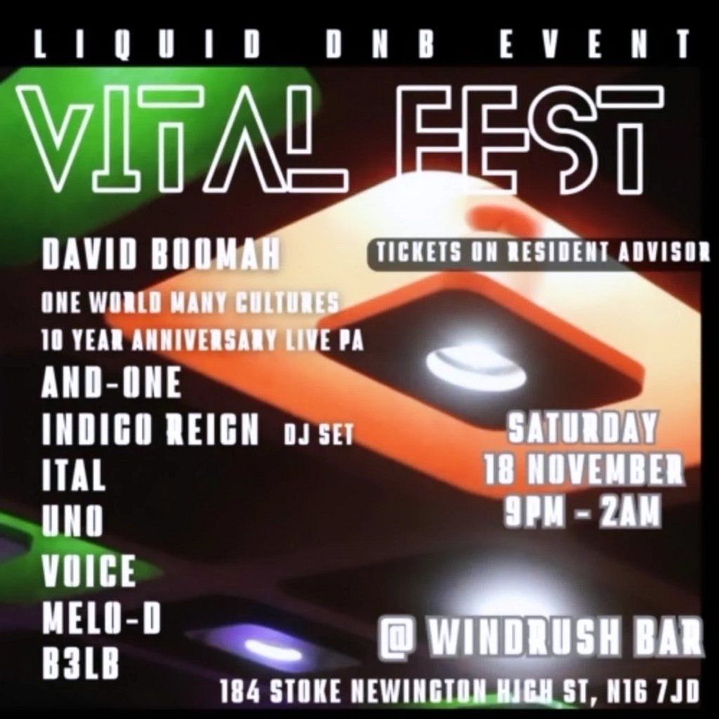 Vital Fest @ Windrush Bar