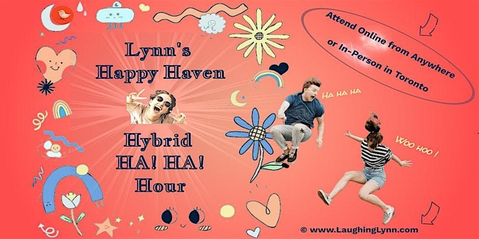 HaHa Happy Hour | IN-PERSON  and ONLINE | Oct. 14