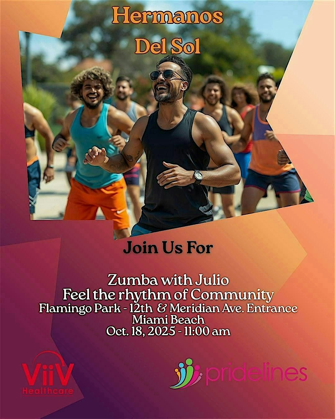 Pridelines' Hermanos Del Sol Present: Zumba in the Park- Celebrate Movement