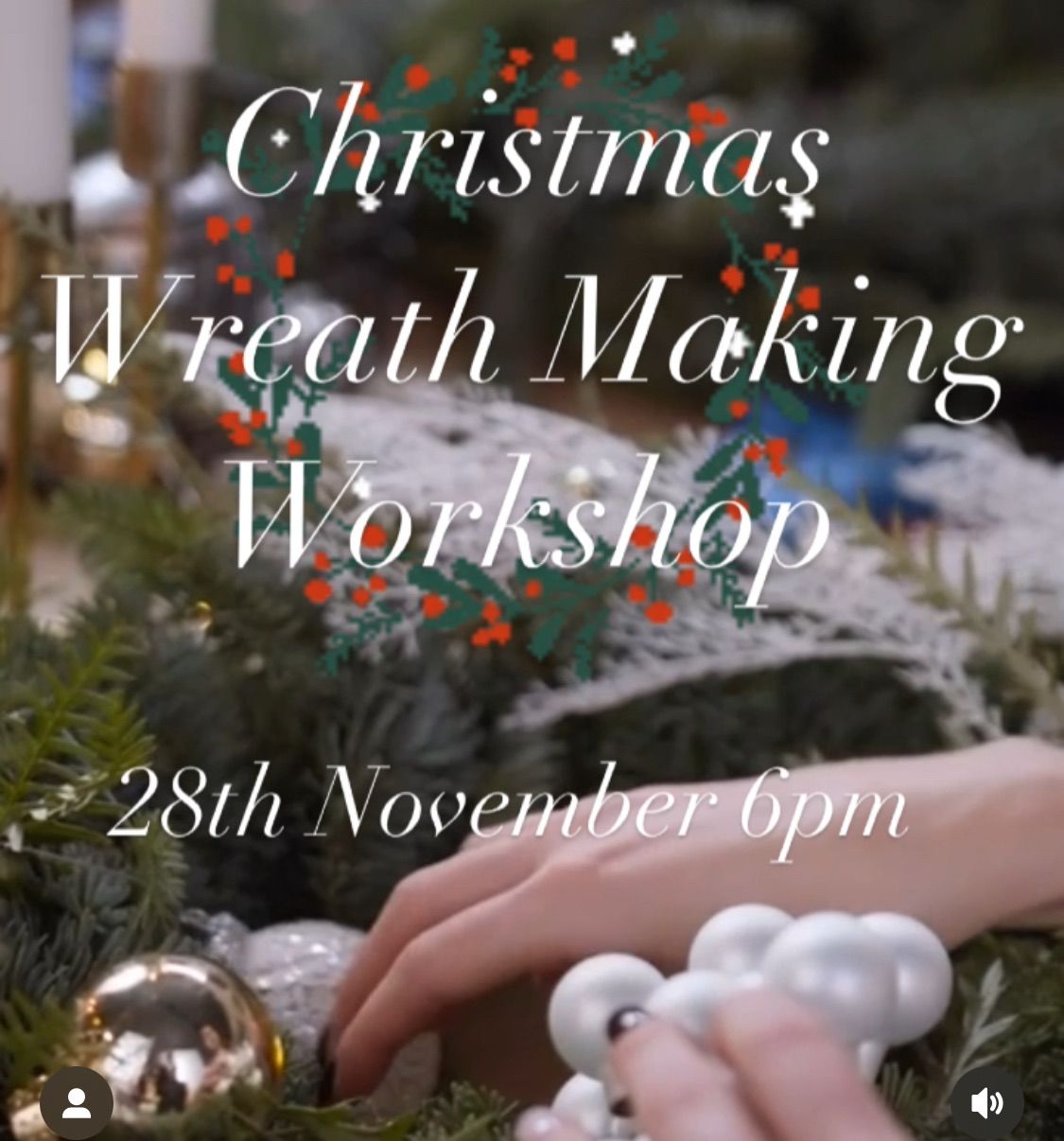 Christmas Wreath Making Workshop 