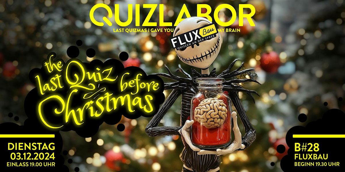 Quizlabor #28 - the last Quiz before Christmas