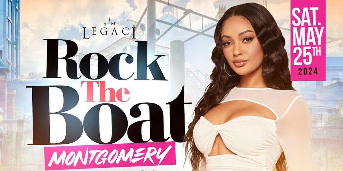 ROCK THE BOAT MONTGOMERY ALL WHITE BOAT RIDE MEMORIAL DAY WEEKEND 2024