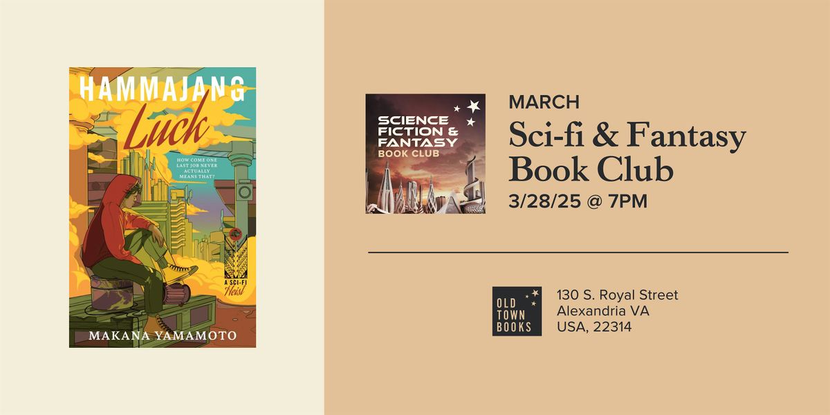 March SciFi & Fantasy Book Club: Hammajang Luck