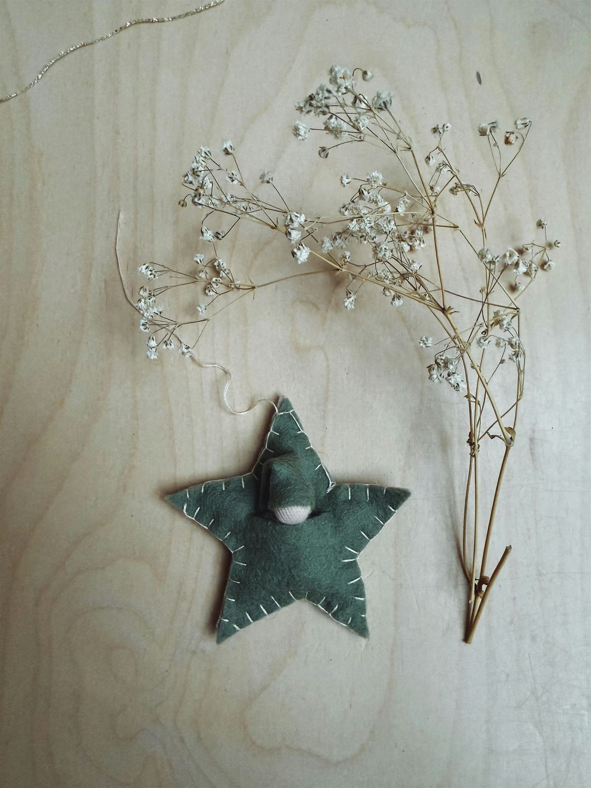 Star Child Ornament \u2013 Hand Sewing