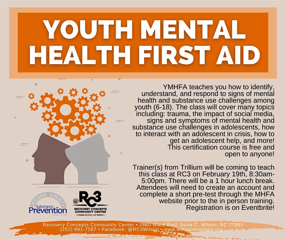 Youth Mental Health First Aid Training