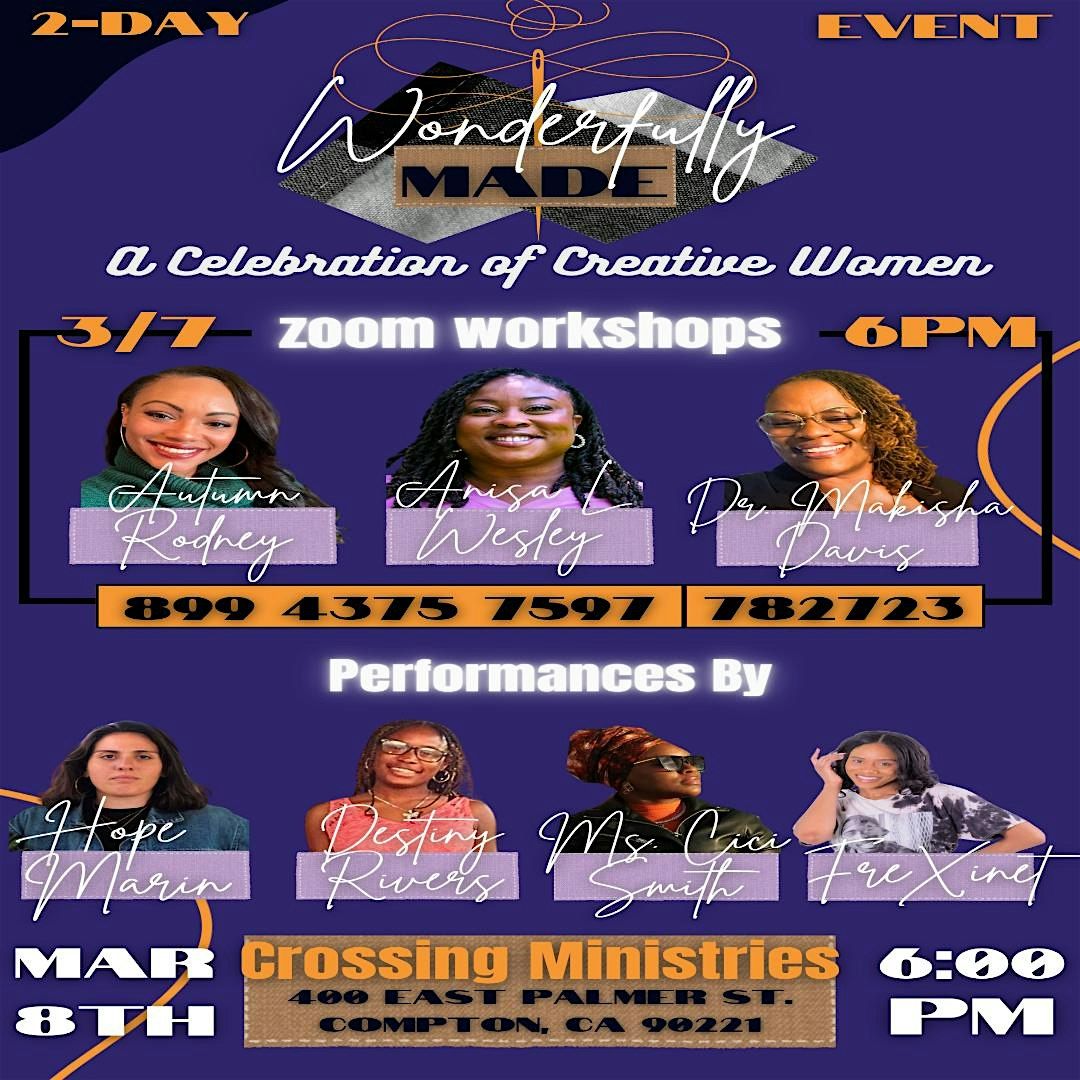 WONDERFULLY MADE - 2 Day Conference Honoring Women