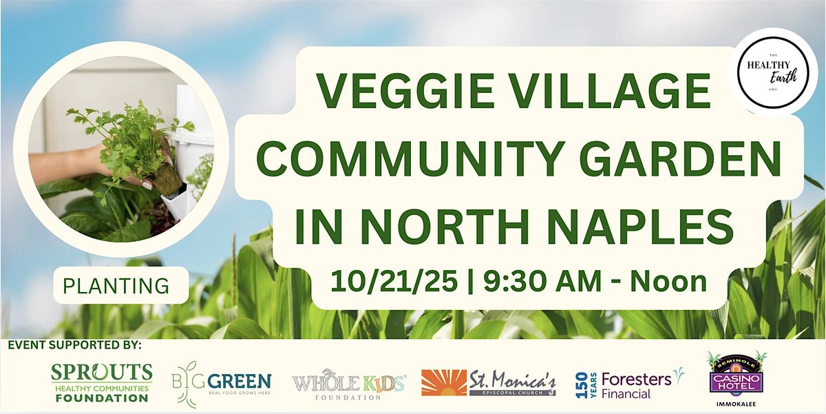 Veggie Village Community Garden Maintenance Day