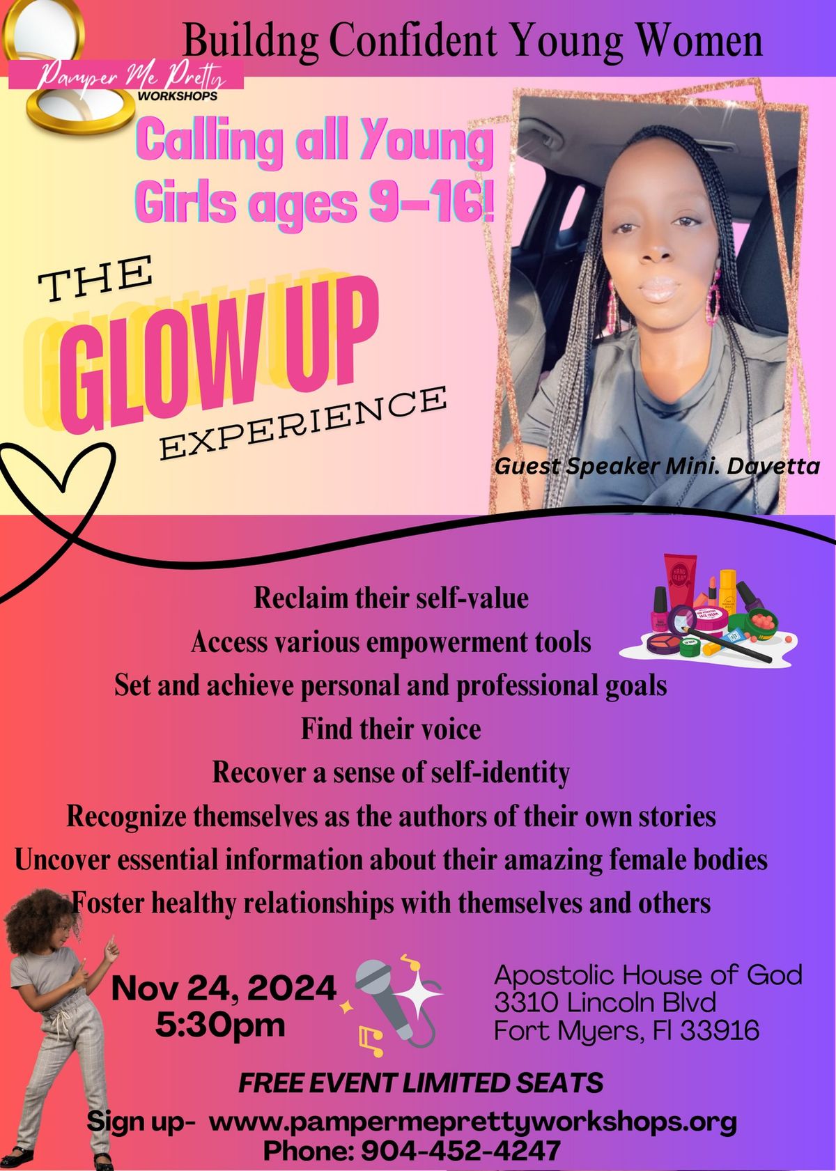 The Return of Pamper Me Pretty "The Glow Up"