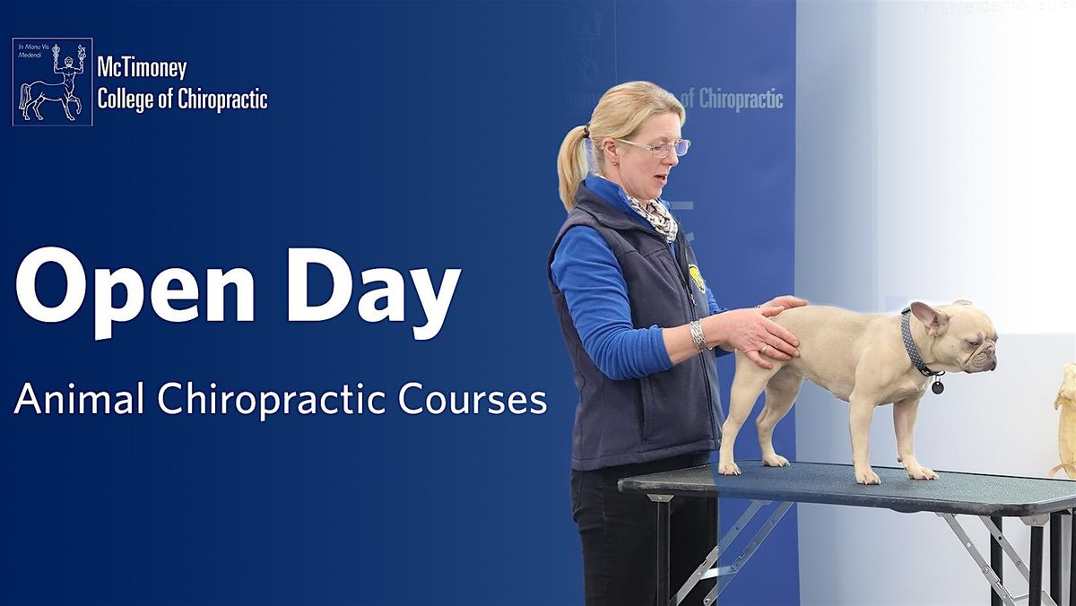 McTimoney College of Chiropractic Animal Open Day  - Thurs. 20 February2025