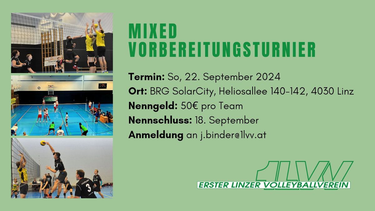 Volleyball Vorbereitungsturnier Mixed