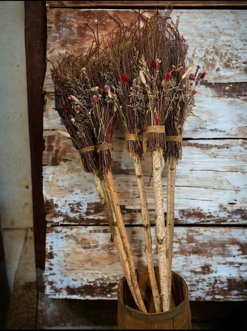 Botanical Birch Broom Workshop