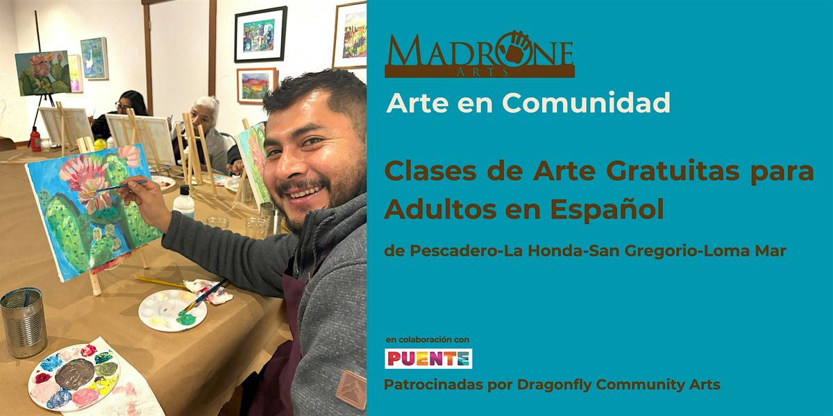 Arte en Comunidad: Clases de Arte Gratuitas para Adultos en Espa\u00f1ol