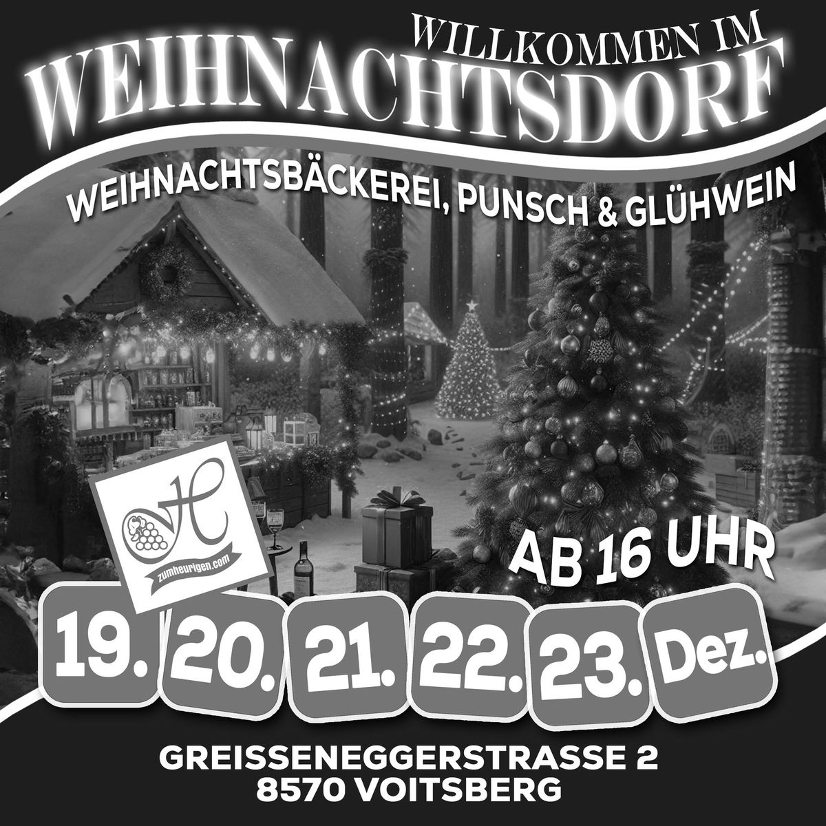 Willkommen im Weihnachtsdorf