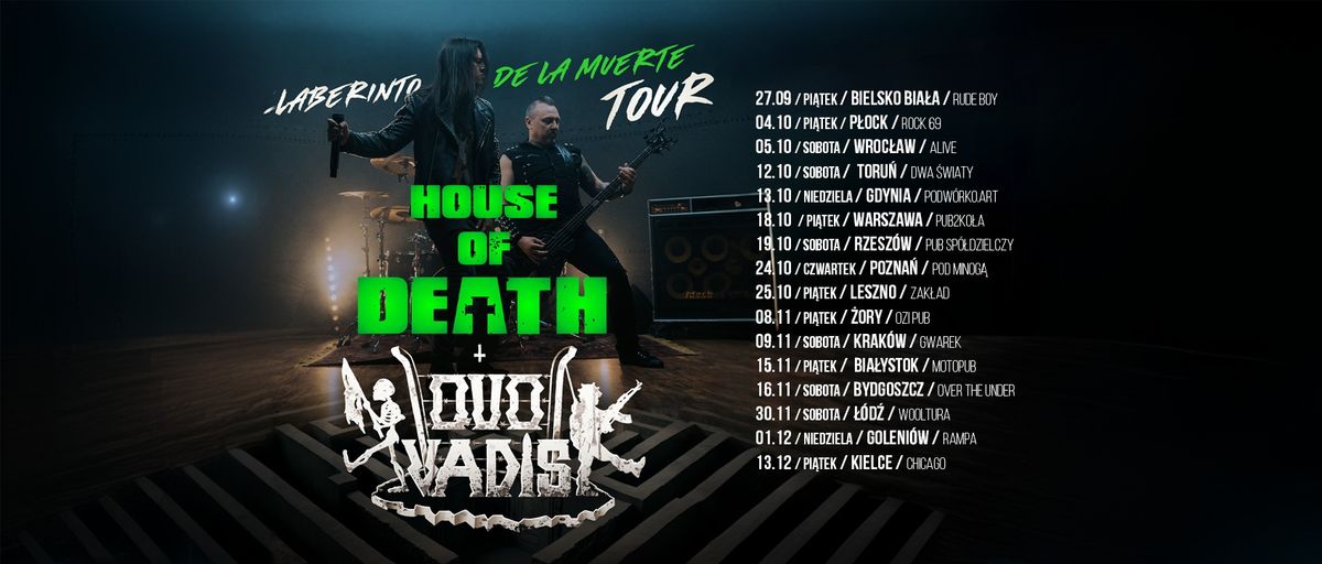 House of Death oraz Quo Vadis - \u0141\u00d3D\u0179 \/\/ WOOLTURA 