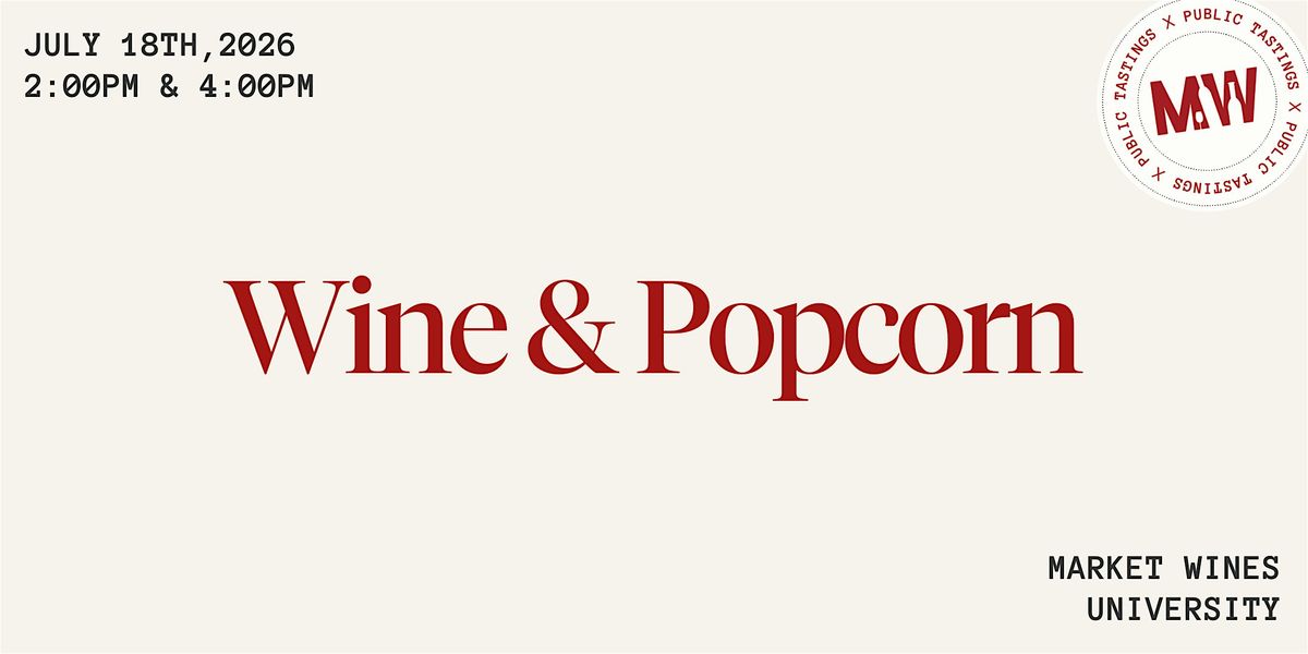 Wine & Popcorn