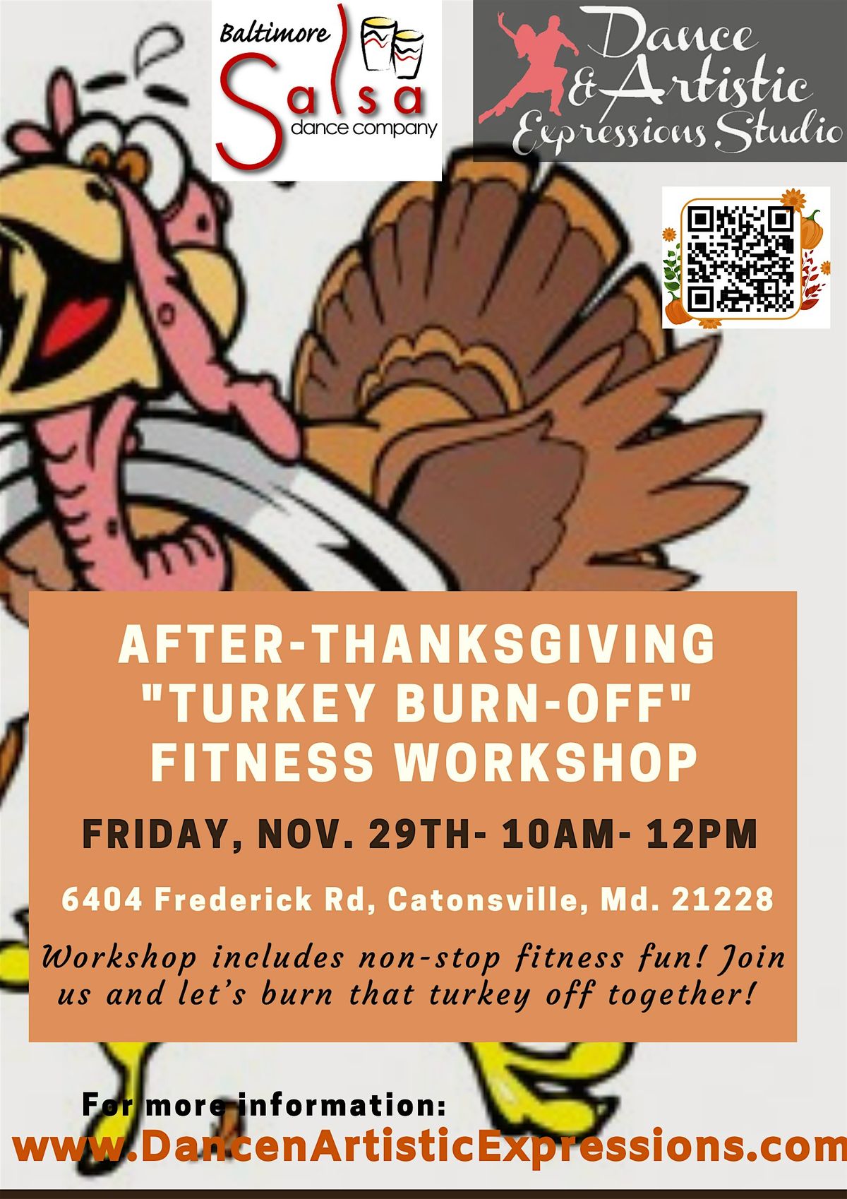 After-Thanksgiving Turkey Burn-Off Workshop!