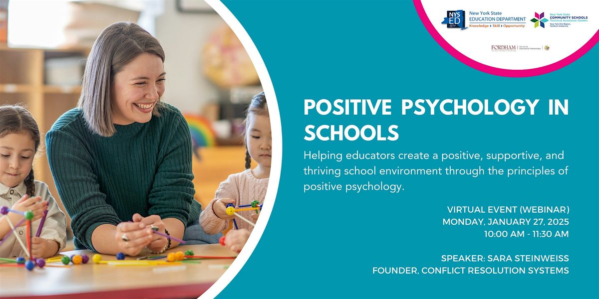 Positive Psychology in Schools