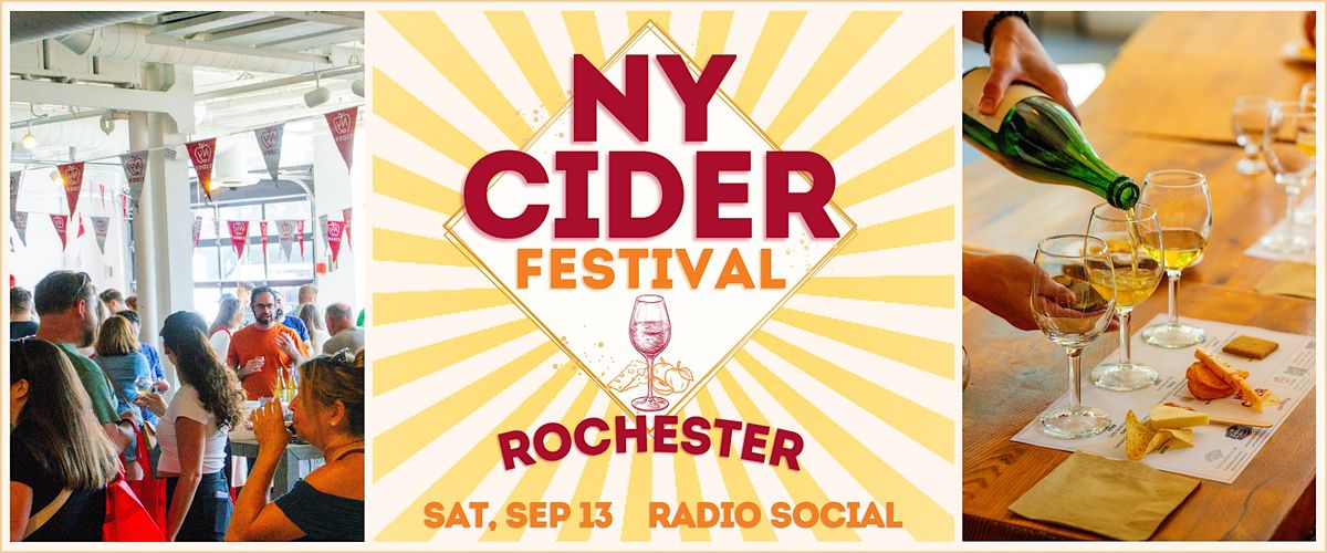 NY CIDER FESTIVAL Rochester 2025
