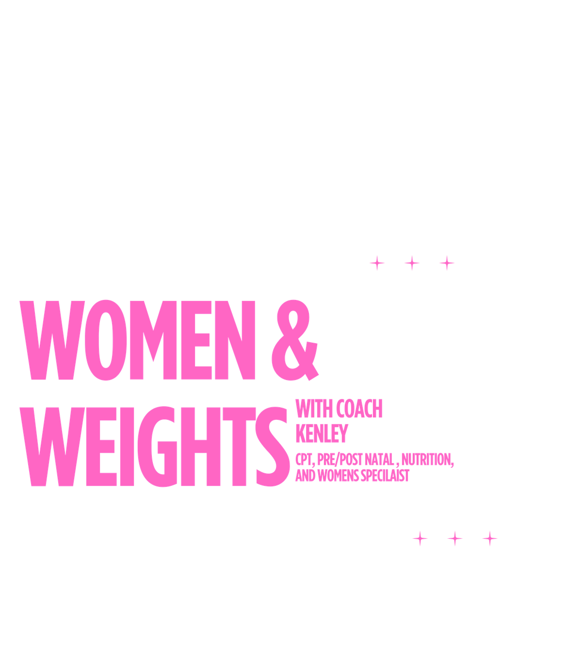 Women and Weights