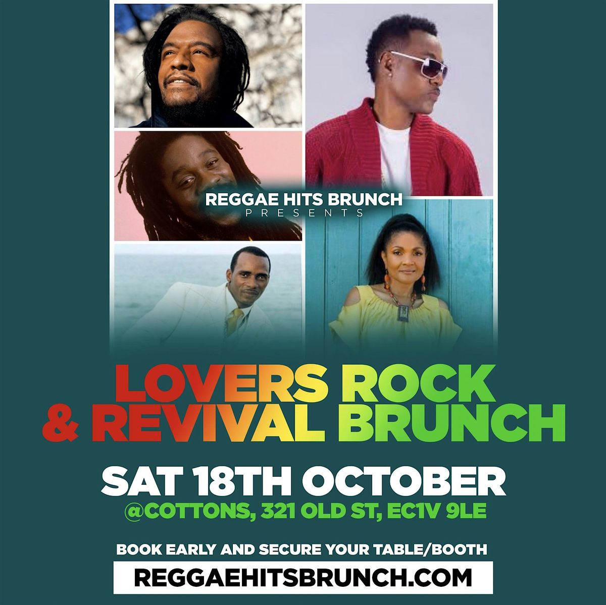 LOVERS ROCK & REVIVAL BOTTOMLESS BRUNCH (October )