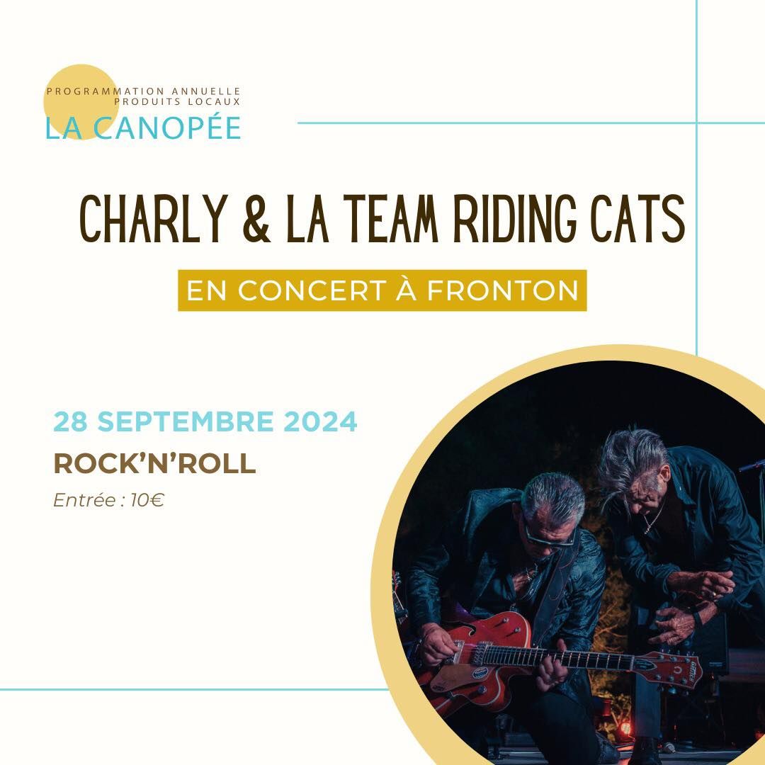 Charly & la Team Riding Cats a la Canop\u00e9e 