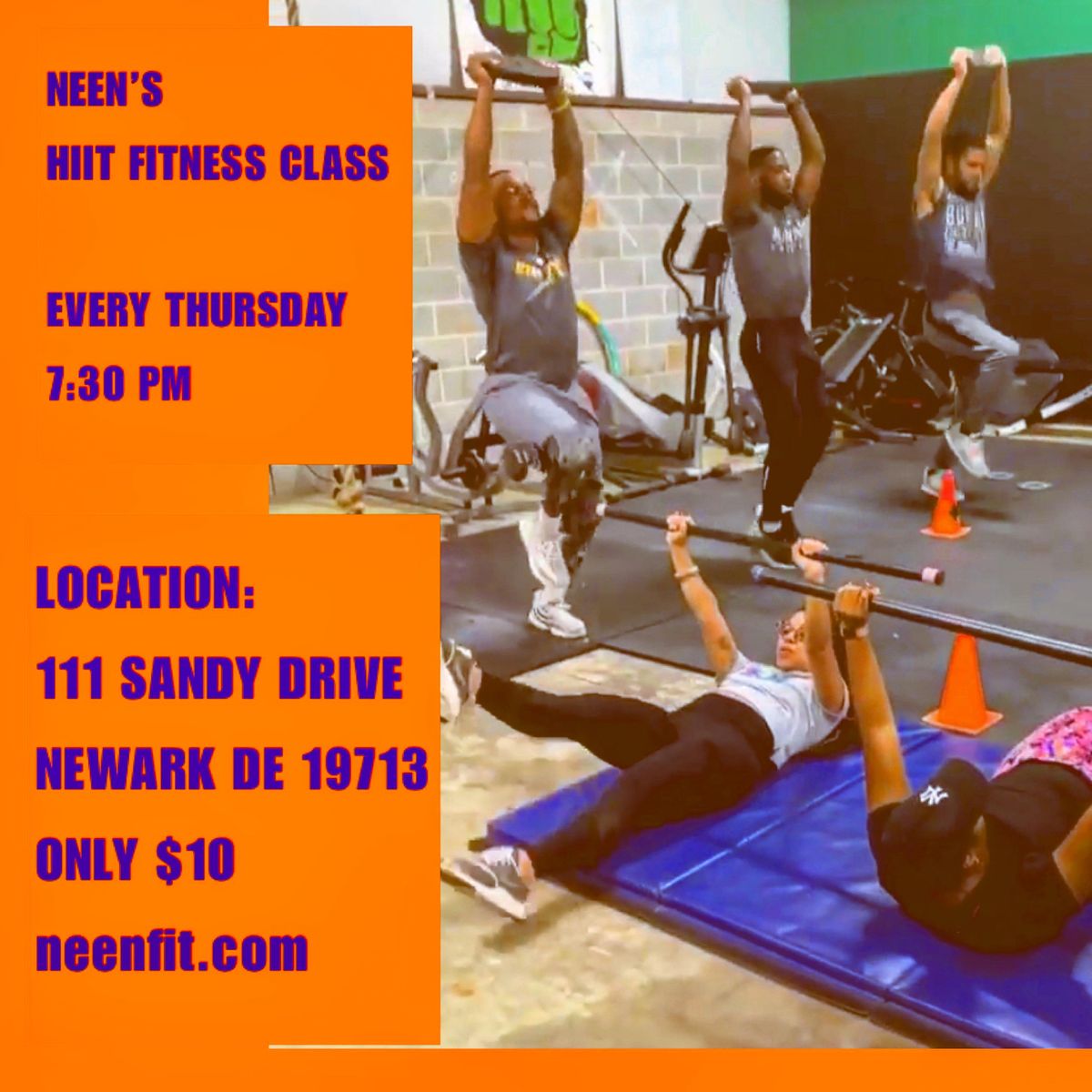 HIIT Fitness Class