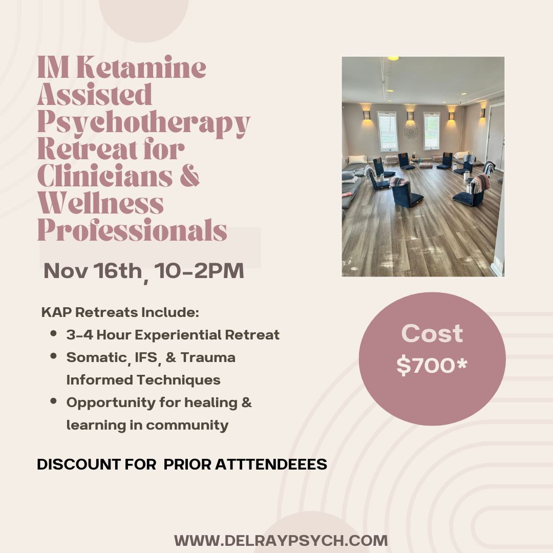 IM Ketamine Assisted Psychotherapy Healers Group Retreat