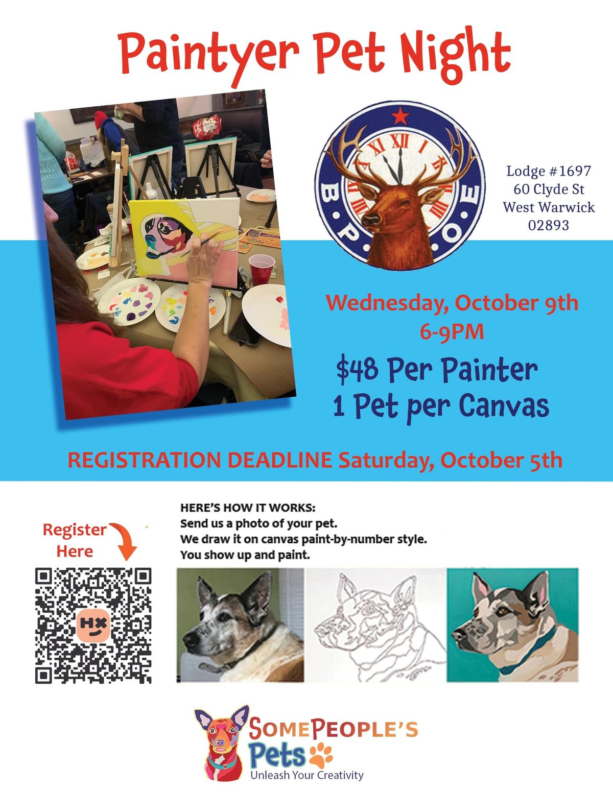 Paint Your Pet Party w\/Some People's Pets 