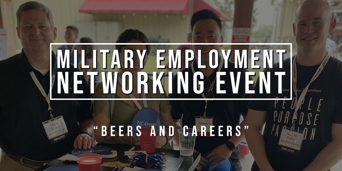 NC4ME Beer and Careers - Wilmington